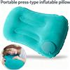NONE Cuscino gonfiabile portatile e confortevole, cuscino da campeggio, cuscino da piscina, cuscino ultra morbido per auto, per supporto cervicale e lombare