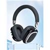 NONE Cuffie Bluetooth Wireless B35, Montaggio su Testa, Bluetooth 5.3, Lunga Durata della Batteria, Audio di Alta Qualità, Cuffie da Gaming, Nere