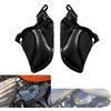 MACTIONS Deflettori Termici per Sella Moto in ABS Nero Lucido per Harley Softail Fat Boy Breakout Slim Street Bob 2018-2022