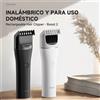 Enchen Boost 2 Nero Tagliacapelli Elettrico Ricaricabile Type-C Wireless e con Cavo Batteria 1200mAh Blocco da Viaggio Uso Domestico