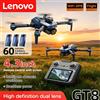 Lenovo Drone Lenovo GT8 4K 8K Professionale con Doppia Fotocamera GPS FPV Motore Brushless Flusso Ottico Hovering Quadricottero Pieghevole RC Giocattolo