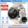 iowodo Blackview W50 Smartwatch per Esterni con Chiamate Bluetooth, Torcia LED, Batteria Grande da 960mAh, Orologio Impermeabile per Uomini e Donne, Idea Regalo