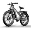Shengmilo Bicicletta elettrica Shengmilo S600 Pro per adulti, 3000W, doppio motore, pneumatici larghi, e-bike 48V25AH, bicicletta elettrica da 29 pollici, mountain bike elettrica.