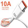 NONE Cavo USB a Tipo C da 120W 10A per ricarica super rapida e trasferimento dati ad alta velocità per Android, compatibile con Xiaomi 17 Redmi (1/2/3 pezzi)