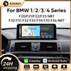 Ainavi Autoradio AINAVI per BMW Serie 1 2 3 4 F20 F21 F22 F23 F30 F31 F32 F33 F34 F35 F36 NBT Bluetooth Wireless Carplay Android Auto Apple Carplay Stereo per auto Audio per auto Display per auto Sistemi di