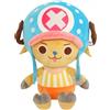 Bandai Peluche Originali Anime Giapponesi One Piece 25cm, Personaggi Cartoon Luffy Chopper Ace Roronoa Zoro, Simpatiche Bambole Imbottite, Regali di Natale per Bambini