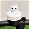 NONE Campanello per Bicicletta a Forma di Drago Bianco, Super Sonoro, Universale, per Bici Senza Pedali, Accessorio di Sicurezza per Bambini