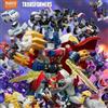 Blokees Transformers Versione Defender 07 Power of the Beast, Kit di Costruzione con Blocchi, Modello da Collezione, Decorazione da Scrivania, Regalo