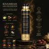 Lattafa Perfumes Lattacha Khamrah Deodorante per ambienti orientale premium da 100 ml, note di bergamotto, cannella, dattero e vaniglia, profumo a lunga durata, elegante spray per la casa