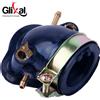 Glixal Collettore di aspirazione carburatore Glixal per scooter cinese GY6 125cc 150cc 152QMI 157QMJ Motore ATV Go-Kart Buggy (2 porte di aspirazione)