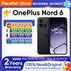 OnePlus Nord 6 5G Smartphone Versione Globale Snapdragon 8s Gen 4 Display AMOLED da 6,78" 165Hz 165FPS Batteria da 7500mAh Ricarica SUPERVOOC da 80W Fotocamera principale SONY da 50MP con OIS a doppio
