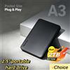 NONE Disco Rigido Esterno OEM per Toshiba A3, 500GB 1TB 2TB, USB3.0, HDD Esterno Portatile da 2,5 Pollici