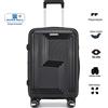 SUPER SOLU Valigia Rigida Bagaglio a Mano 55x35x23 cm (Dimensioni IATA), Valigia Espandibile Leggera in Polipropilene PP, Serratura TSA e Rotazione a 360° ° Trolley da lavoro a doppia ruota -