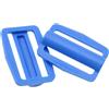 Hellery 2 Pezzi Fermaglio Cintura Zavorra Subacquea Fermo Scorrimento Acciaio Inossidabile Regolatore Banda Metallo per Attrezzi Accessori Immersione, Blu