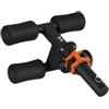 Fxzqgnh Bar Tibialis Training Macchina Allenamento Anteriore E Dorsi Compatibile Dischi Bilanciere 50mm Dispositivo Imbottito in Schiuma, Nero