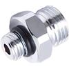 TWISAXC Adattatore femmina per immersioni istantaneo con adattatore maschio da 3/8-24 a maschio da 9/16-18 per immersioni subacquee, affidabile per il fissaggio di attrezzature