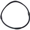 Pegciuho Collana per Erogatore da Immersione, Porta Erogatore, Accessori per Immersioni, Porta, 56 Cm (22 Pollici), Nero, 18 Cm