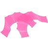 Zxpjkyu Guanti Palmati Guanti Guanti Guanti Paddle Materiale Silicone Design Idrodinamico Maggiore Flessibilità Presa Sicura Adatti per Nuoto, Rosa, M