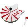 Qianly Bersaglio da Snooker, Ausilio per L'allenamento al Biliardo, Attrezzatura, Strumento per Biliardo, Accessori per Giochi di Biliardo, Regali, Viagg, 30 Gradi