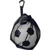 Generic Cinghia di supporto per zaino per trasportare palloni da basket, pallavolo e calcio. (Black, 25X30CM)