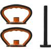 PciDinFo Generic Impugnatura per Kettlebell, Peso, Presa per Kettlebell, Impugnatura per Borsa Da Palestra Da Competizione, Nero 1 Maniglia 1 Asta