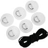 Ysyqkn Attrezzatura di Coperta Ad Alte Prestazioni per Paddleboard - Set da 6 Pezzi, Nero