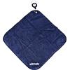 Qianly Asciugamano da Golf in Microfibra con Clip, Panno Assorbente per Il Sudore, Accessori per, Blu Scuro