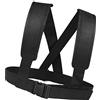 Fxzqgnh Macchina per Addominali con Corde, Attrezzo per Esercizi Addominali, Estensore per Gambe, Attrezzo per Tonificare I Muscoli, Molla Elastica, Nero, 158 Centimetri
