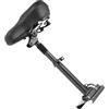 Poystng Sedile per scooter pieghevole con assorbimento degli urti, sostituzione del cuscino in altezza regolabile per selle pieghevoli regolate per scooter elettrico 365