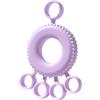 Lljsszr Grip Forcer Souetter Hand Traper Workout Mobile Flessibile in Silicone per Allenamento delle Mani, Adatto Ad Atleti Uomini E Donne, Viola