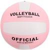 Zerodeko Pallone da Pallavolo Indoor in Pu Morbido per Adulti, Resistente e Performante, per Allenamento Sportivo e Partite Standard