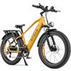 ENGWE E26 26" x 4.0" Bicicletta Elettrica Per Adulti, Batteria Rimovibile da 48V 16AH con Motore Potente da 250W, Autonomia Fino a 140KM, Doppi Ammortizzatori e Cambio a 7 Velocità (High-Step, Nero)