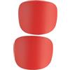 Hellery 2X Mini Parastinchi da Calcio, Attrezzatura da Calcio, Parastinchi Leggeri per Allenamento di Calcio, Protezione per Le Gambe per Bambini E Ragazze, Rosso
