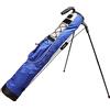 Jiuvaso Borsa per Mazze da Golf, Borsa per Supporto da Golf, Borse Leggere per Rack da Golf, Borsa da Golf Multifunzione, Accessorio da Golf, Nero