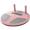 RNXRZANK Pedana di Equilibrio Portatile, Attrezzo Fitness per Esercizi Addominali, Rosa