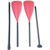 Qianly Pagaia per Kayak, Pagaia per Paddleboard, Pagaia a Doppia estremità per Canoa per Rafting Professionale, Blu Scuro