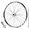 LPYDWZ Ruote Bici 24 26 27,5 29 Pollici, Doppia Parete in Lega di Alluminio 4 Cuscinetti Sigillati Freno a Disco MTB Cerchio Nero 135mm for 7-12 velocità(Front+Rear Wheel,26 inch)