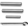 GHJtRs Kit Perno di Sicurezza e coppiglia Compatibile con fuoribordo 2.2 2.5 3.3 3.5HP MFS2/2.5/3.5B 17-95372 18-95295 28-16155