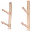 Yunmeryker 2 Ganci da Parete per Riporre E Organizzare Attrezzature da Allenamento Leggere, Come Rulli in Schiuma, 4 Livelli