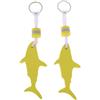 predolo 2 Pezzi Portachiavi Galleggiante Eva Leggero Nautica Impermeabile Preventivo Chiavi Adatto per Canottaggio Surf Spiaggia Kayaking, Blu