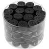 Nsaroche 60 Pezzi Tennis Racket Grip Fascia Manico Antiscivolo Suede PU per Sportiva Eventi Residenza Tempo Libero, Nero