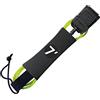 Wswqop Leash per Tavola da Surf Flessibile in Neoprene, Cinturino Elastico, Protezione Sicura, Resistente, Comodo, Adatto per Surf, Paddleboard, Longboard E, Rosso, 10 Piedi