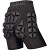 Fxzqgnh Pantaloncini Imbottiti con Protezione 3D, Resistenti agli Urti, Comodi, con Imbottitura sulla Seduta, Protezione per Snowboard, Pattinaggio in Linea E, S