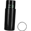 KQFCAZRE Custodia per Palline da Tennis - Regalo per 3 Palline - Facile da Trasportare - Forma a Pallina da Tennis, Nero