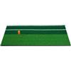 QLoztyse Tappetino da Golf Portatile con Supporto per Il Tee, Ideale per Il Giardino E L'Ufficio, Linea Gialla