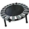 QLECXZI Mini Trampolino Jump Bed per Interni ed Esterni, Regali di Compleanno, Compatto, Fitness, Pieghevole, Resistente, Robusto, Accessori Divertenti, Mini Trampolino per