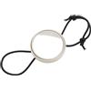 Generic Specchio Subacqueo con Cordino Elastico, Specchio Portatile per Snorkeling, Attrezzatura Subacquea Flessibile E Compatta in PP Resistente All'usur, Bianco