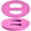 Fonowx Tavoletta per Nuoto Galleggiante Supporto di Allenamento Accessorio per Esercizi in Acqua Ideale per Adulti E Bambini, Rosa