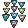 Aymzbd 10 Pezzi Basketball Markers Gym Floor Anti Slip Court Flat Disc Marker Resistente TPE Adatto a attività Sportive Giochi di Gruppo, Calcio