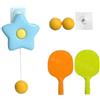 Hellery Set da Allenamento per Pong da Appendere, Composto da Racchetta E Pallina. Giocattolo Interattivo Genitore-Figlio per Giocare E Fare Esercizio in, Blu